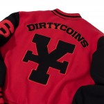 Dico Red Varsity Jacket