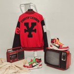 Dico Red Varsity Jacket