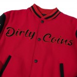 Dico Red Varsity Jacket