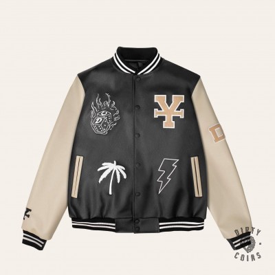 Dico Black Varsity Jacket