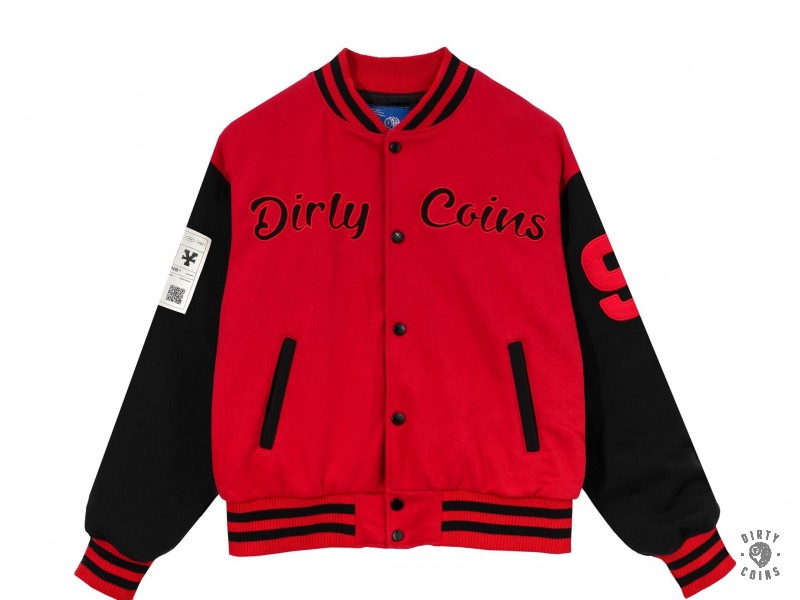Dico Red Varsity Jacket