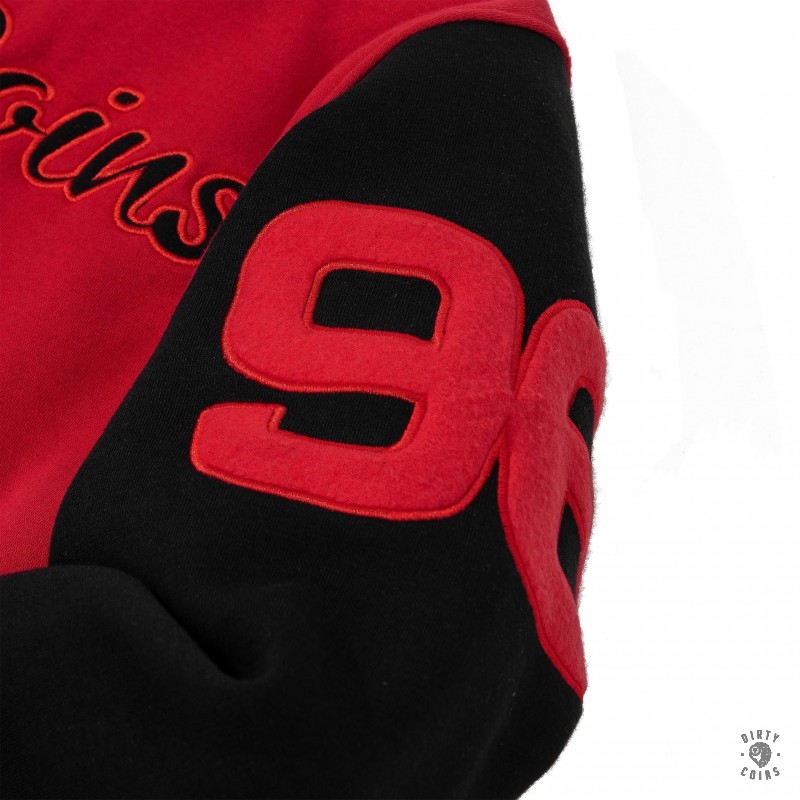 Dico Red Varsity Jacket