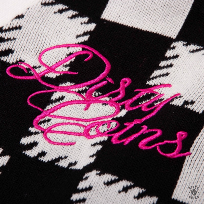 Dico Checkerboard Cardigan